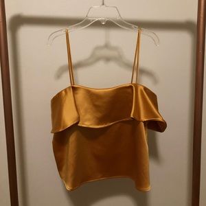 Gold Sincerely Jules tank top